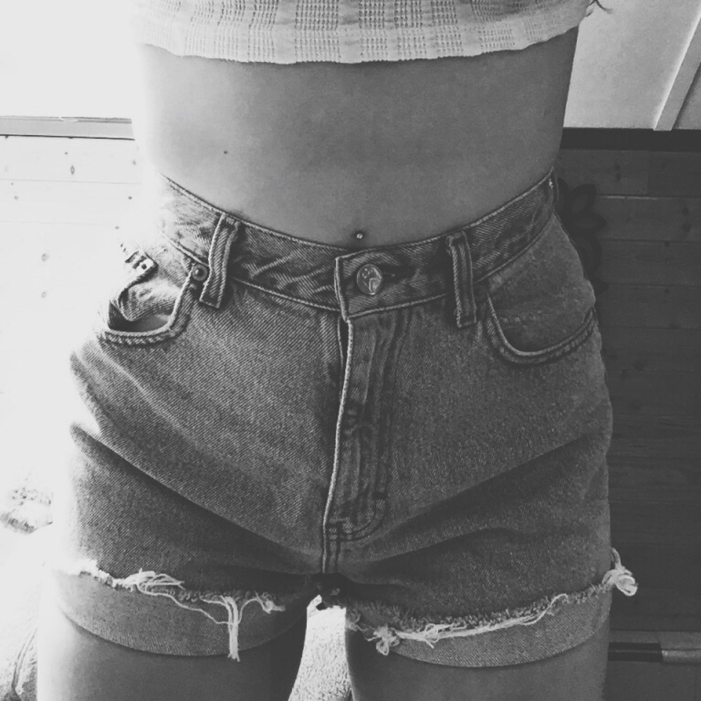Vintage Calvin Klein High Waisted Shorts